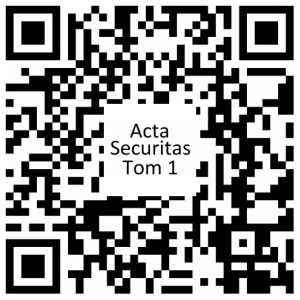 Acta Securitas Tom 1